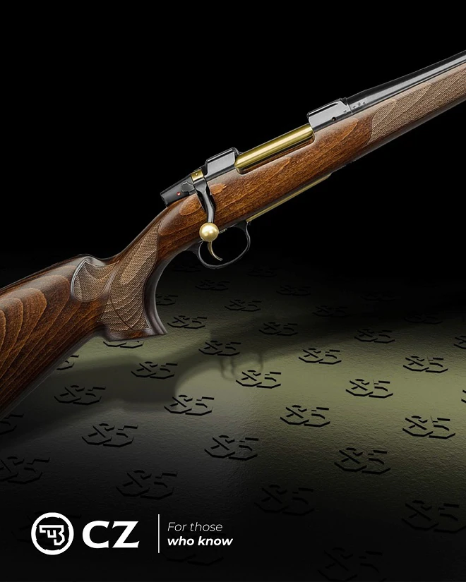 CZ 557 85th Anniversary Edition