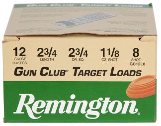 REM. 12 ga. 2-3/4 DR 1-1/8 oz GUN CLUB