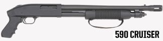 MOSSBERG 590 12GA 18.5” CORN COBB FOREND W/STRAP