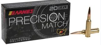 BARNES (30814) 6MM CREEDMOOR 112GR MATCH BURNER OTM BT