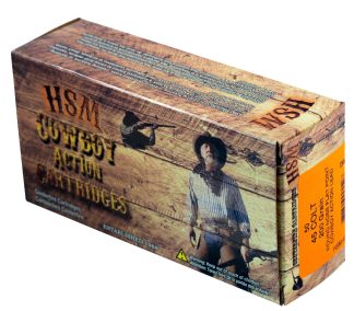 HS MUNITIONS 45C-2-N (.45LC 200GR. RFP LEAD CAP NEW (50RND/B