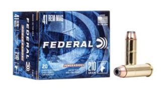 FED c.41 REM MAG 210GRJHP POWER SHOK