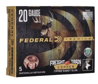 FED. 20GA 3” 275GR FREIGHT TRAIN COPPER SABOT SLUG