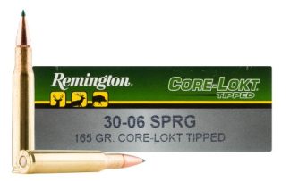 REM 30-06 SPRG 165GR CORE-LOKT TIPPED