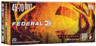 FED. c.45-70 GOVT 300 GR FUSION