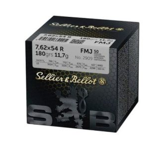 S & B c.7.62X54R 180gr.FMJ 50 RDS