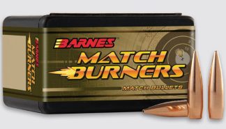BARNES 6MM MATCH BURNER BOAT TAIL 112GR 500RD