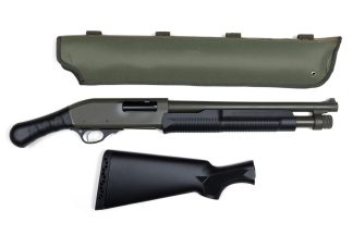 CHURCHILL PUMP 12GA 3” 15” BRL  SHOCKWAVE OD *FREE SCABBARD