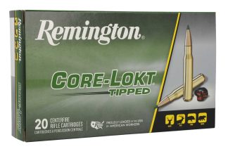 REM 308 WIN 150GR CORE-LOKT TIPPED