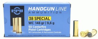 PRVI  c.38 SPECIAL 148gr WC 50 Rnds