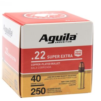 AGUILA .22 LR HV SP 40 GR 250 PACK