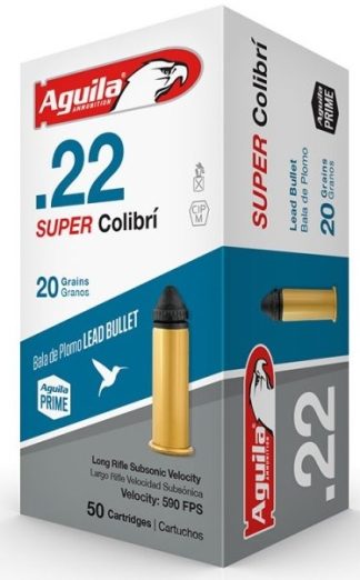 AGUILA .22 LR SUPER COLIBRI 20GR