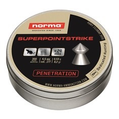 NORMA SuperPoint Strike 4.5MM 300Pk Pellets c.177
50 rd box