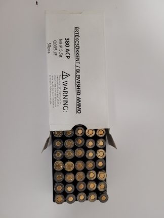 NORMA  .380 Auto (9mm short) 86GR MHP 50 rds