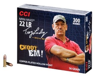CCI 22LR MINI MAG 36GR HP ”SWAMP PEOPLE” 300 RDS