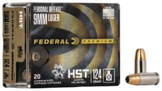 FED 9MM 124 GR HST JHP ”PERSONAL DEFENSE”