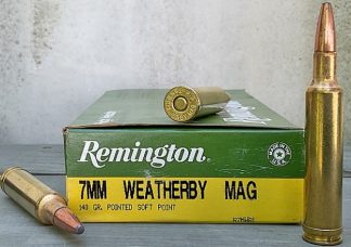 REM. c.7mm WBY MAG. 140GR. PTD SP