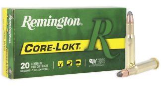 REM RT3030A, 30-30 WIN 150GR CORE-LOKT TIPPED LEVER GUN