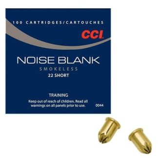 CCI c. 22 SHORT BLANKS 100 rds