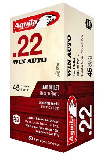 AGUILA .22 WIN AUTO 45 GR