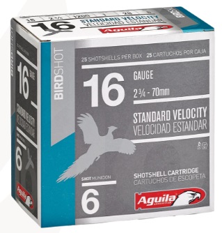 AGUILA 16GA 2-3/4” 1OZ 1200FPS #6