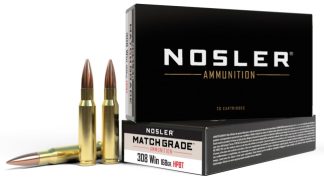 NOSLER 308 WIN 168 GR CUSTOM COMPETITION HPBT