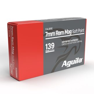 AGUILA 7MM REM MAG INTERLOCK 139GR by HORNADY