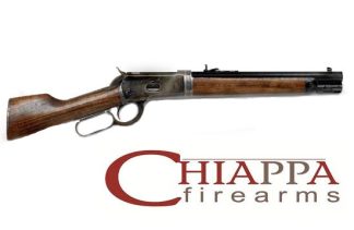 CHIAPPA 1892 MARE'S LEG .44MAG Hex 12” Barrel, 6 Shot Blue