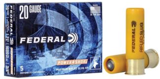 FED. 20GA 2 3/4” MAX. 3/4oz SLUGS