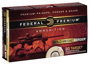 FED GOLD MEDAL 223 REM 73 GR BERGER HYBRID BTHP