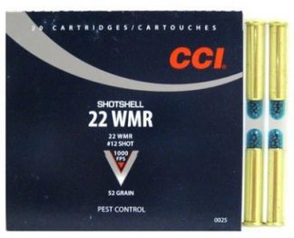 CCI c.22 WMR SHOTSHELLS 20PK