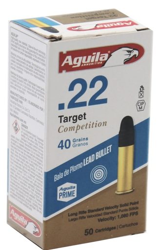 AGUILA .22 LR TARGET 40 GR