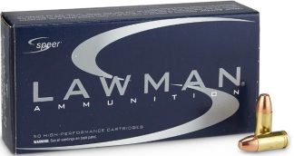 CCI 9MM LUGER  147GR TMJ CF LAWMAN LEAD FREE