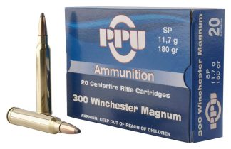 PRVI c.300 Win Mag  SP 180gr 20 rds