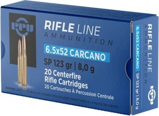 PRVI 6.5x52 Carcano SP 123 gr. 20RD