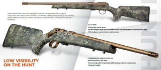 CZ 457 HUNTER VEIL 22 LR 20" TRUETIMBER STRATA CAMO