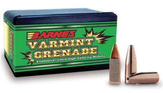 BARNES 22 HORNET VARMINT GRENADE FB 30GR 250RD