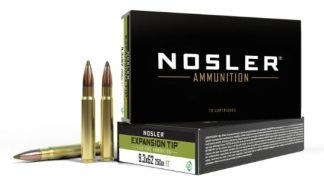 NOSLER ETA-9.3X62 MAUSER 250G ET SP (20CT)