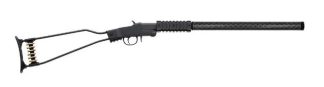 CHIAPPA 22LR LITTLE BADGER CARBON FIBER SHROUD BLACK, 18.5"
