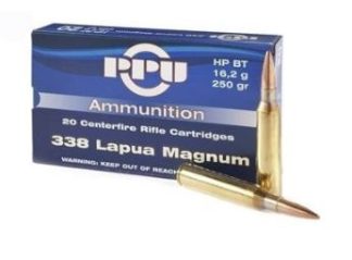 PRVI .338 LAPUA MAGNUM HPBT 250GR