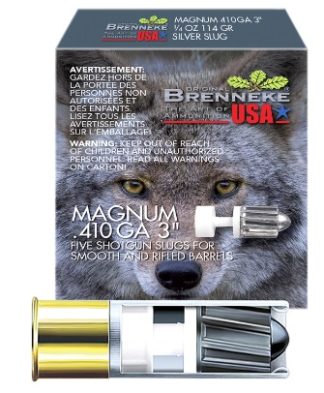 Brenneke SL4103M Magnum 410Gauge 3" 1/4oz Slug 5pk
