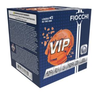 FIOCCHI 410VIP75- 410 GA 2 1/2" 1/2 OZAD CHILL #7.5