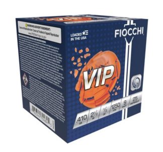 FIOCCHI 410VIP9- 410 GA 2 1/2" 1/2 OZ LEAD CHILL #9
