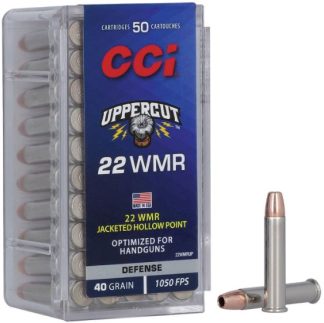CCI 22WMR 40GR UPPERCUT JHP 50 COUNT