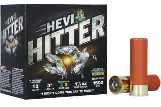 HEVI SHOT HEVI-HITTER 12GA 3IN 1-1/4OZ #2 TUNGSTEN/STEEL
