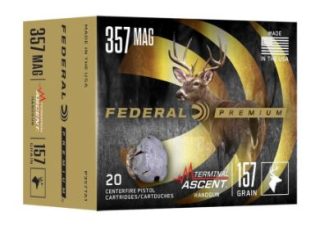 FED 357 MAG 157GR TERMINAL ASCENT HANDGUN