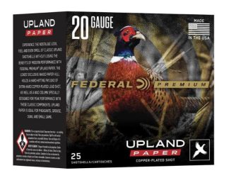FED 20GA 2 3/4" 1OZ 4 SHOT "UPLAND PAPER"