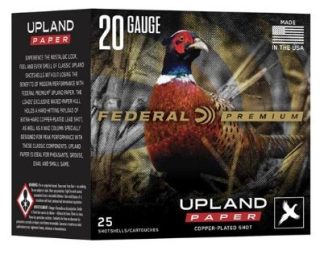 FED 20GA 2 3/4" 1OZ 5 SHOT "UPLAND PAPER"